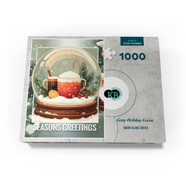 Cozy Holiday Cocoa 1000 Jigsaw Puzzle box view3