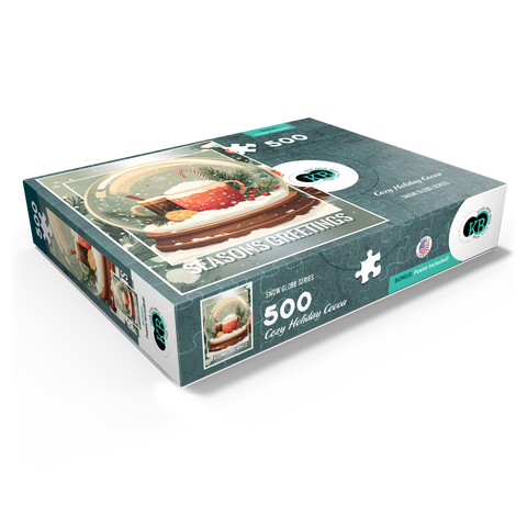 Cozy Holiday Cocoa 500 Jigsaw Puzzle box view1