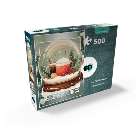 Cozy Holiday Cocoa 500 Jigsaw Puzzle box view2