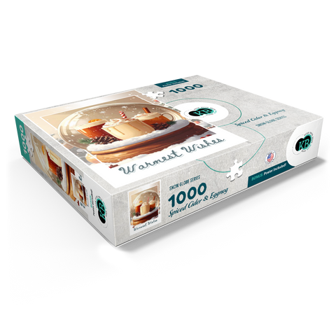 Spiced Cider & Eggnog 1000 Jigsaw Puzzle box view1