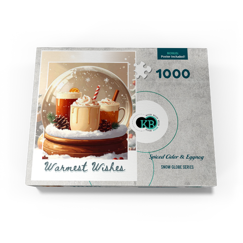 Spiced Cider & Eggnog 1000 Jigsaw Puzzle box view3