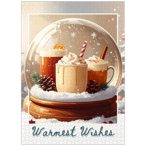 puzzleplate Spiced Cider & Eggnog 1000 Jigsaw Puzzle