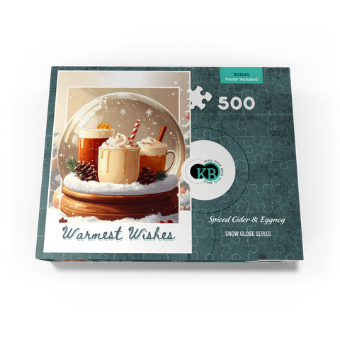 Spiced Cider & Eggnog 500 Jigsaw Puzzle box view3