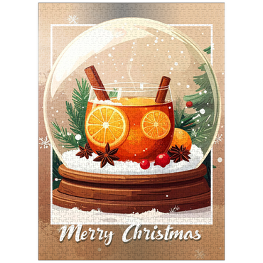 puzzleplate Spiced Orange Cider 1000 Jigsaw Puzzle