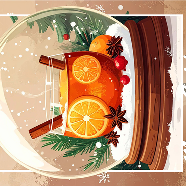 Spiced Orange Cider 1000 Jigsaw Puzzle 3D Modell