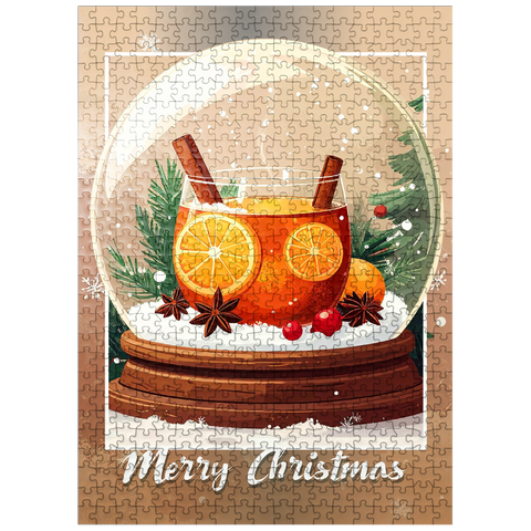 puzzleplate Spiced Orange Cider 500 Jigsaw Puzzle