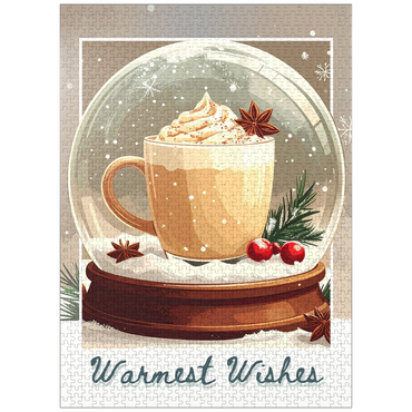 puzzleplate Holiday Eggnog 1000 Jigsaw Puzzle