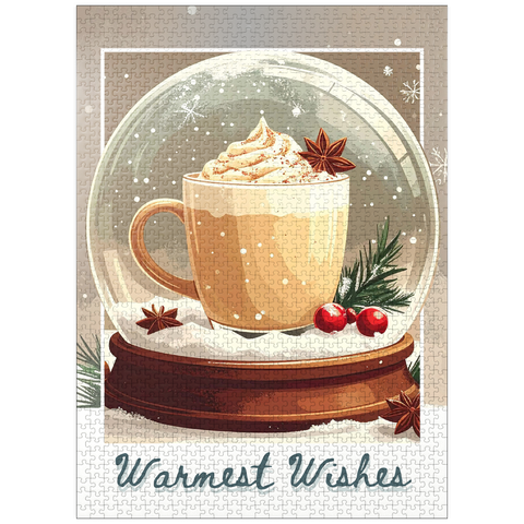 puzzleplate Holiday Eggnog 1000 Jigsaw Puzzle