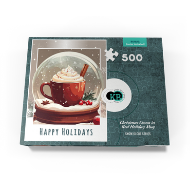 Christmas Cocoa in Red Holiday Mug 500 Jigsaw Puzzle box view3