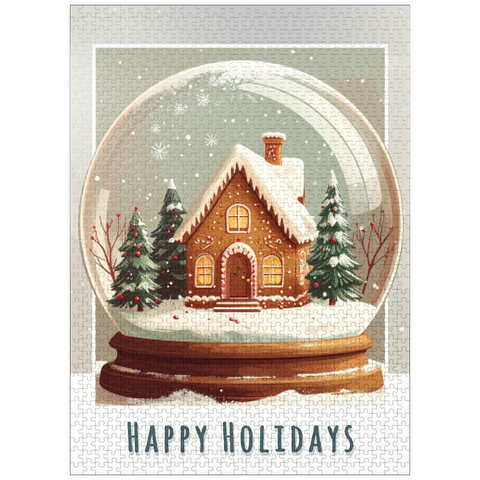 puzzleplate Gingerbread House 1000 Jigsaw Puzzle