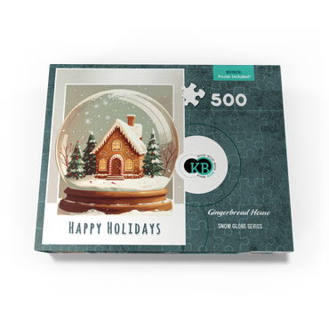 Gingerbread House 500 Jigsaw Puzzle box view3