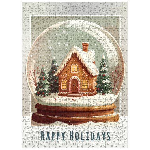 puzzleplate Gingerbread House 500 Jigsaw Puzzle