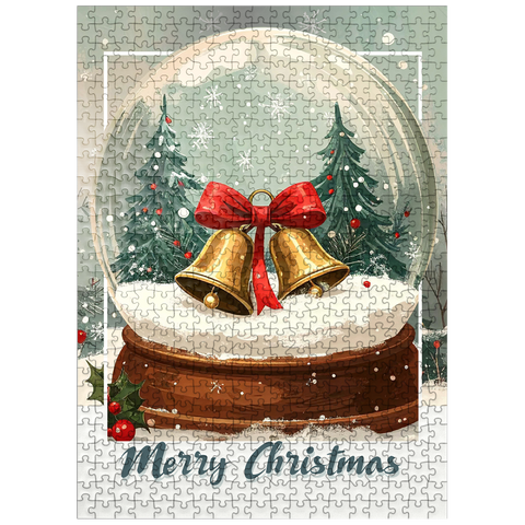 puzzleplate Christmas Jingle Bells 500 Jigsaw Puzzle