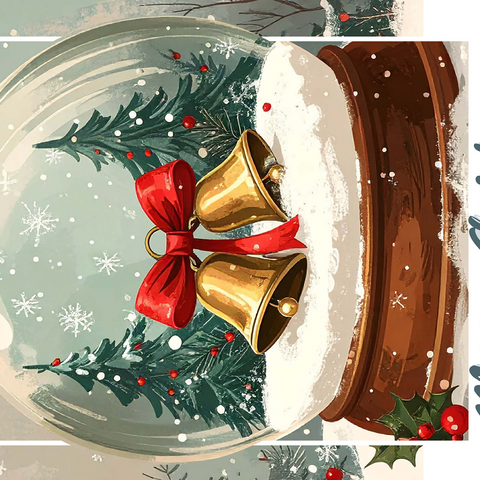 Christmas Jingle Bells 500 Jigsaw Puzzle 3D Modell