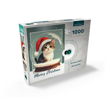 Christmas Kitten 1000 Jigsaw Puzzle box view2