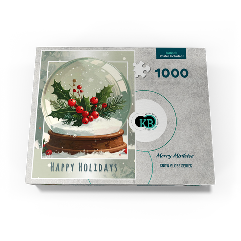 Merry Mistletoe 1000 Jigsaw Puzzle box view3