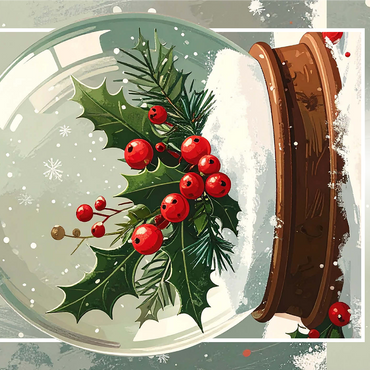 Merry Mistletoe 1000 Jigsaw Puzzle 3D Modell