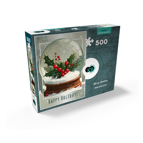 Merry Mistletoe 500 Jigsaw Puzzle box view2