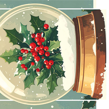 Very Merry Mistletoe 1000 Jigsaw Puzzle 3D Modell