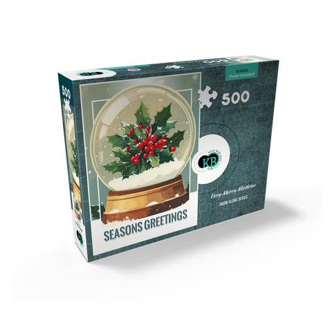 Very Merry Mistletoe 500 Jigsaw Puzzle box view2
