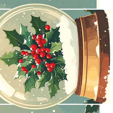 Very Merry Mistletoe 500 Jigsaw Puzzle 3D Modell