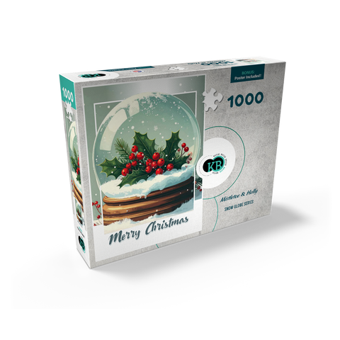 Mistletoe & Holly 1000 Jigsaw Puzzle box view2