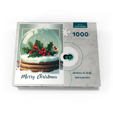 Mistletoe & Holly 1000 Jigsaw Puzzle box view3