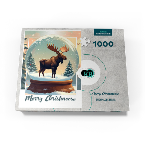 Merry Christmoose 1000 Jigsaw Puzzle box view3