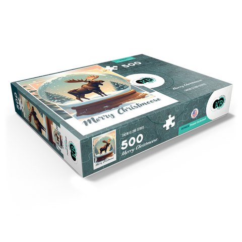 Merry Christmoose 500 Jigsaw Puzzle box view1