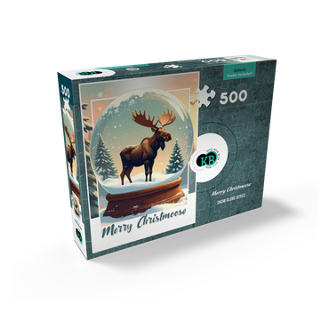 Merry Christmoose 500 Jigsaw Puzzle box view2
