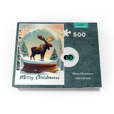 Merry Christmoose 500 Jigsaw Puzzle box view3