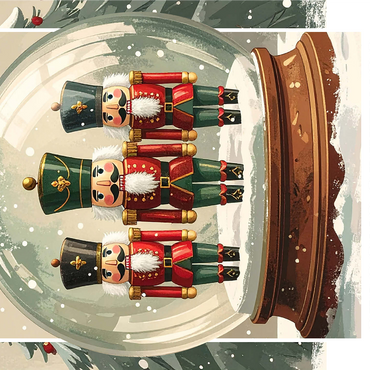 Nutcracker Trio 1000 Jigsaw Puzzle 3D Modell
