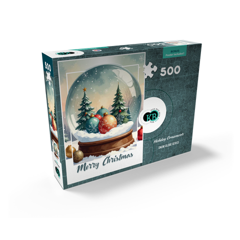 Holiday Ornaments 500 Jigsaw Puzzle box view2