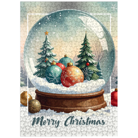 puzzleplate Holiday Ornaments 500 Jigsaw Puzzle