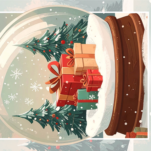 Christmas Presents 1000 Jigsaw Puzzle 3D Modell