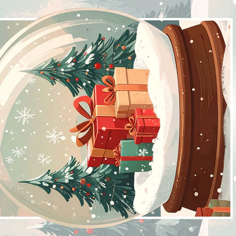 Christmas Presents 500 Jigsaw Puzzle 3D Modell