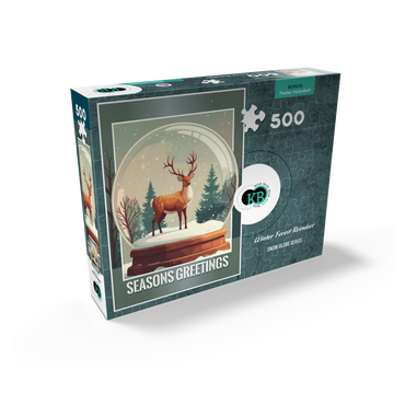 Winter Forest Reindeer 500 Jigsaw Puzzle box view2
