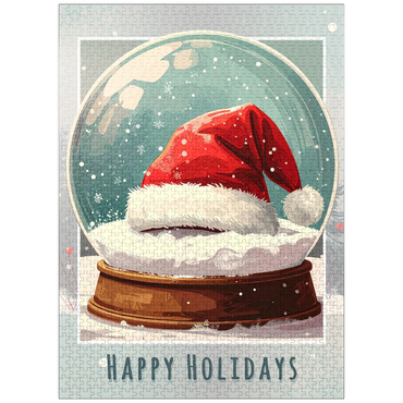 puzzleplate Santa's Hat 1000 Jigsaw Puzzle