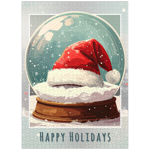 puzzleplate Santa's Hat 1000 Jigsaw Puzzle