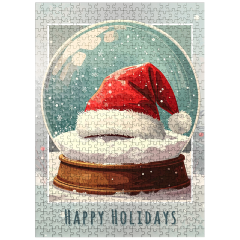 puzzleplate Santa's Hat 500 Jigsaw Puzzle