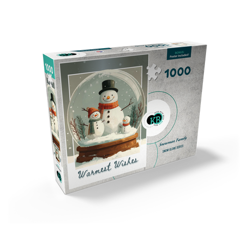 Snowman Family 1000 Jigsaw Puzzle box view2