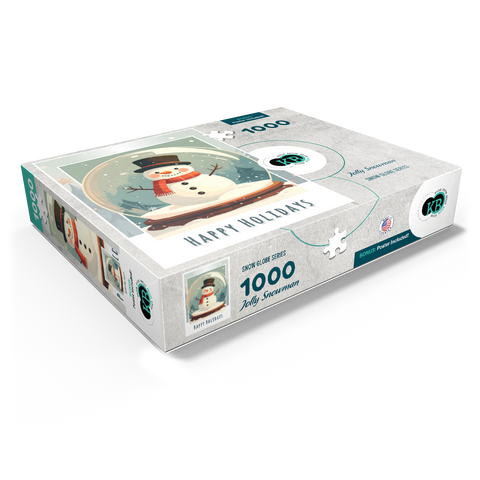 Jolly Snowman 1000 Jigsaw Puzzle box view1