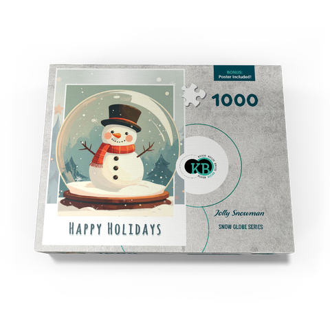 Jolly Snowman 1000 Jigsaw Puzzle box view3