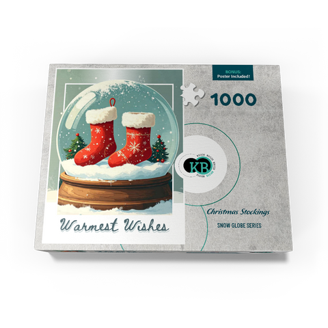 Christmas Stockings 1000 Jigsaw Puzzle box view3