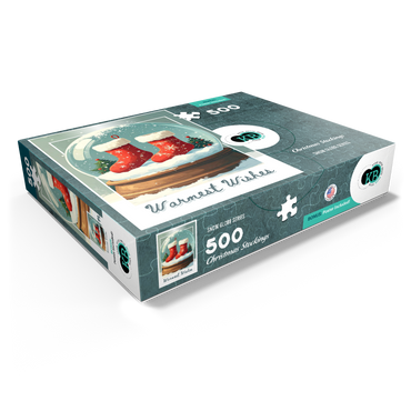 Christmas Stockings 500 Jigsaw Puzzle box view1
