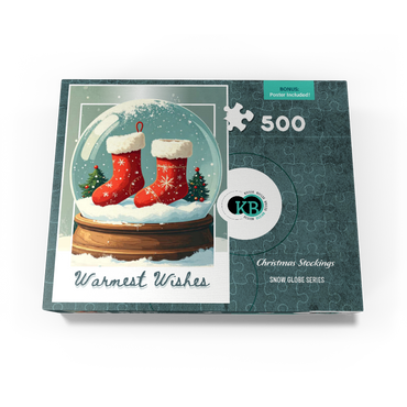 Christmas Stockings 500 Jigsaw Puzzle box view3