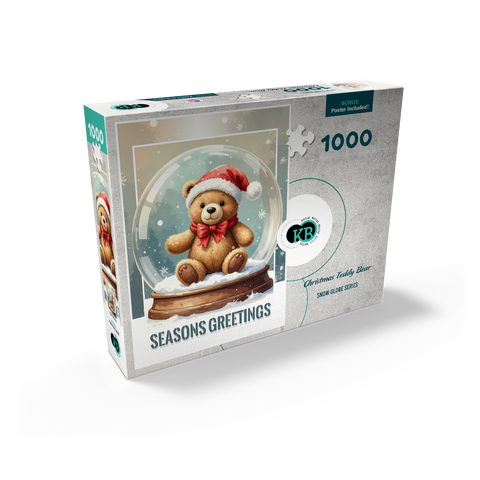Christmas Teddy Bear 1000 Jigsaw Puzzle box view2
