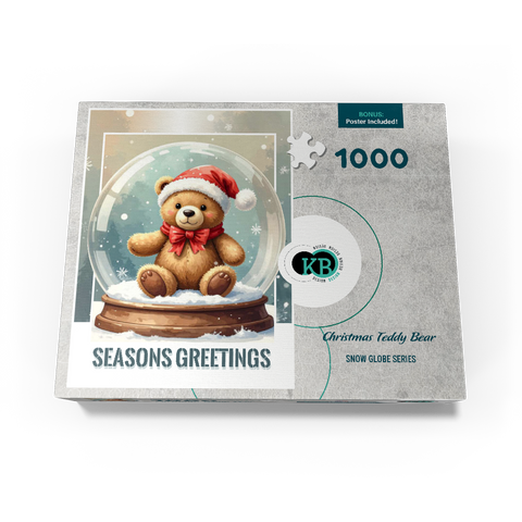 Christmas Teddy Bear 1000 Jigsaw Puzzle box view3