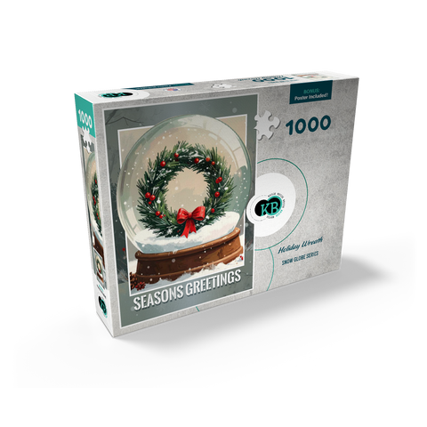 Holiday Wreath 1000 Jigsaw Puzzle box view2