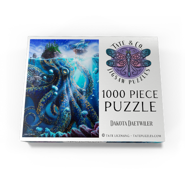 What Lies Beneath Kraken - Dakota Daetwiler 1000 Jigsaw Puzzle box view3